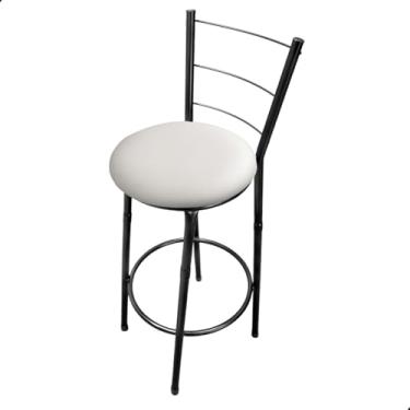 Imagem de Banqueta Banco Alto Itália 97cm Para Balcão Cozinha Bar Área Gourmet (Branco)