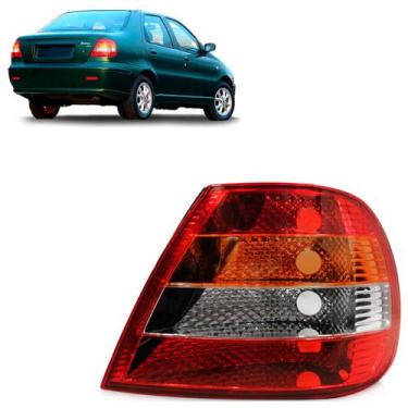 Imagem de Lanterna Traseira Siena 2001 A 2004 Tricolor - Automotive Imports, Dir