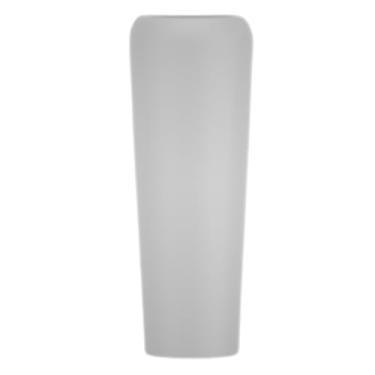 Imagem de Vaso Fibra de Vidro Decorativo Florida P 65cm Cores (Cinza Claro Fosco)