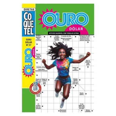 Imagem de Palavras-Cruzadas Diretas Coquetel Ouro Dólar 57 - Vol. 56