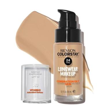 Imagem de Base Revlon Colorstay Makeup For Combination Oily Skin 30ml, 180 Sand 
