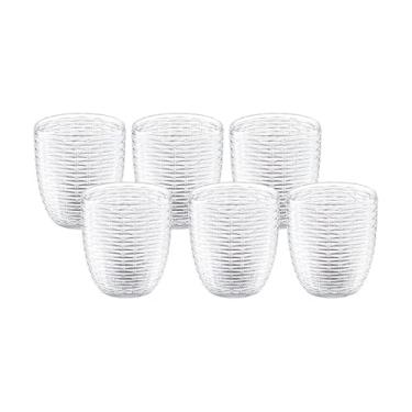 Imagem de Haüskraft- Copo baixo de vidro Rattan 360ml 6 peças