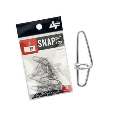 Imagem de Snap Cost Lock Albatroz Nº4 - 15 Peças - Albatroz Fishing