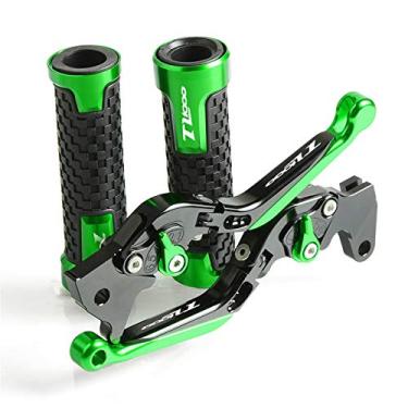 Imagem de WEJUSA Para Suzuki SV650 SV 650 2016 2017 SV650 Acessórios de motocicleta Alça de freio Alavancas de embreagem de freio ajustáveis Punhos de extremidade de mão Alavanca de embreagem de freio de