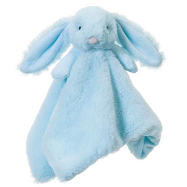 Imagem de Cobertor de segurança Apricot Lamb Bunny de pelúcia 33 cm azul claro