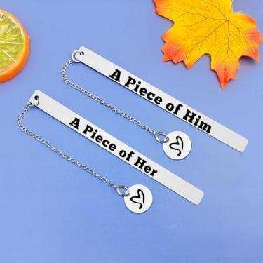 Imagem de Presente exclusivo para ele e ela namorado engraçado namorada marcador de livro presente para amantes de livros lembrança de casal para mulheres homens presente romântico aniversário aniversário