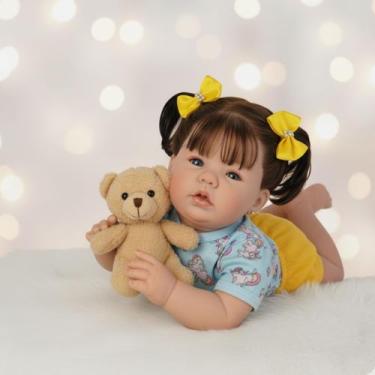 Imagem de Bebê Reborn Menina Muito Linda - Enxoval Completo - Mundo Azul e Rosa