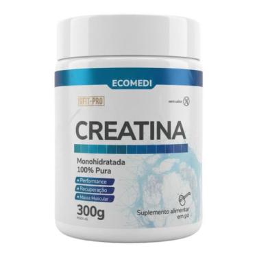 Imagem de Creatina Pura Monohidratada 300g Ecomedi Sem Sabor