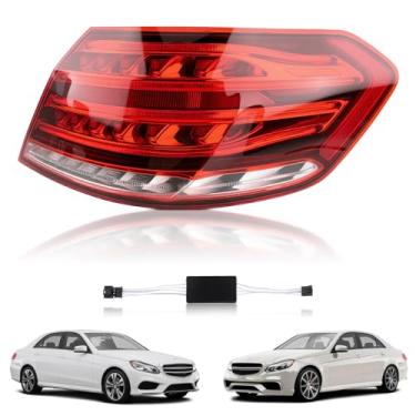 Imagem de AUTOKAY Luz traseira para Mercedes Benz E250 E300 E350 E400 E550 E63 2014-2015 Parte externa do lado do passageiro substitui 2129060857 MB2805109 14484259