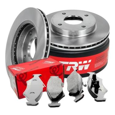 Imagem de Kit Freio Dianteiro RCDI06290 + RCPT12690 Compatível com Courier Fiesta Ka 1.6 2009 a 2014 Discos Pastilhas