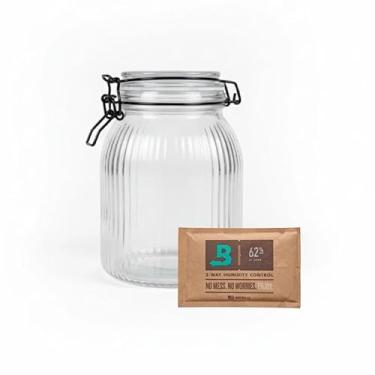 Imagem de Kit Pote Hermético 1,4L + Controlador de 8g - Secagem e Armazenamento - Conservação e Controle