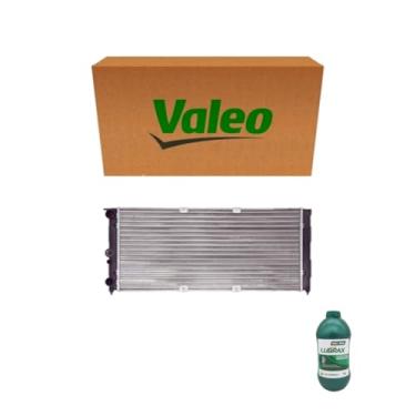 Imagem de Kit Radiador VW Santana Ford Versailles 1.8 2.0 96> + Aditivo Radiador Lubrax Verde Concentrado 1L