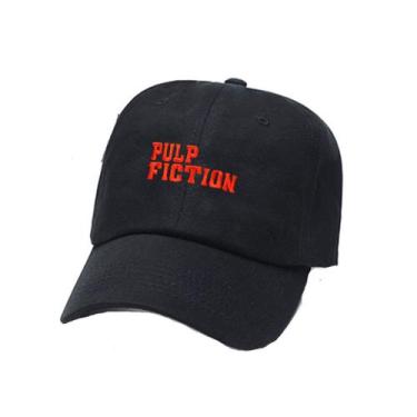 Imagem de Boné de beisebol Anime Pulp Fictions Embro Masculino Feminino Algodão 