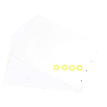 Imagem de Nishiyuenyi Papel Cartão para Artesanato, Papel para Pintura, Materiais de Arte DIY, Decoração de Casamento, Cartolina Branca em Branco, Branco com 4 Anéis