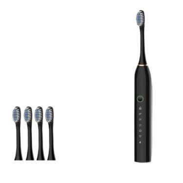 Imagem de Escova de dentes elétrica inteligente à prova de água(Preto)