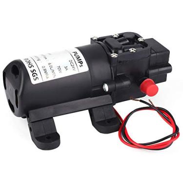 Imagem de AUNMAS Bomba de Refluxo de Diafragma de Sucção única 24V 70W, Bomba Elétrica de Reforço de água Limpa de Alta Pressão Com Cabeça de 70 M para Irrigação e Transferência de água