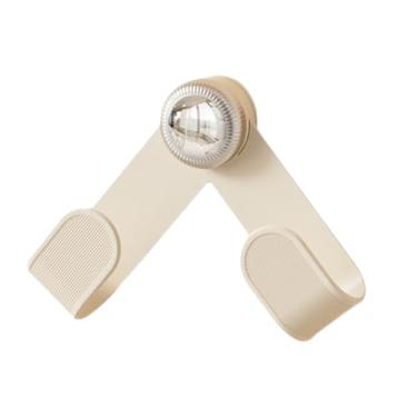 Imagem de Suporte ajustável para tampa de panela, suporte adesivo sem broca, organizador de tampa de panela para porta de armário/montado na parede