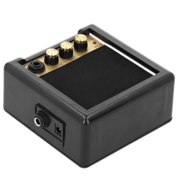 Imagem de Luqeeg Mini Amplificador de Guitarra Portátil, Alto-falante Compacto de 3W para Iniciantes Com Controle de Volume para Alunos de Guitarra