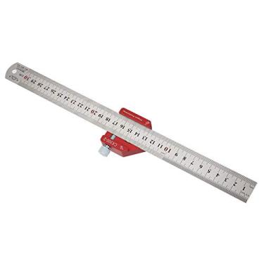 Imagem de Acouto Régua Profissional de Liga de Alumínio para Tarefas Automotivas e de Marcenaria - Ferramenta de Alta Medição (CX300-2)
