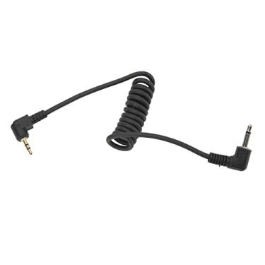 Imagem de Cryfokt Cabo do Obturador da Câmera Gatilho de Flash Comum Banhado a Ouro Durável para Fotografar, Cabo de Liberação do Obturador Remoto Elástico de Plástico para de Conexão Remota da Câmera