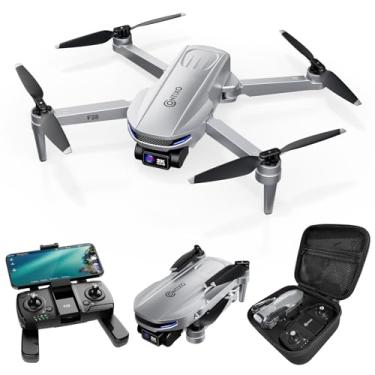 Imagem de Contixo Drone com câmera F28 2K para adultos, seguimento automático GPS, tempo de voo de 26 minutos, drones FPV dobráveis com retorno de um botão, órbita, ponto de passagem, modo selfie, sem