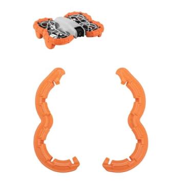 Imagem de YUULNMOP Protetor de hélice capas anticolisão para DJI Neo 2, hélices protetoras de flutuabilidade Anel de proteção contra impacto flutuante para Neo 2 acessórios de drone (laranja)