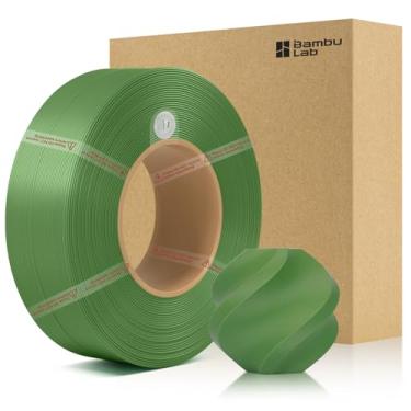 Imagem de 3DTOOLS Bambu 1,75 mm ABS refil filamento de alta dureza, alta velocidade e fácil impressão ecológica com RFID para Bambu Lab X1, P1 P2S, H2D AMS 1KG +/- 0,03 mm (sem carretel)