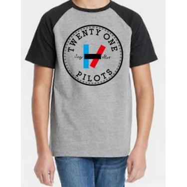 Imagem de Camiseta Infantil Twenty One Pilots Exclusiva - Alternativo Basico, Ci