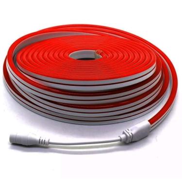 Imagem de Fita Neon Led 5M 12V Corte 2,5Cm Flexivel Alto Brilho Luz