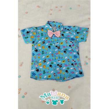 Imagem de Camisa Infantil Temática Personagens Mundo