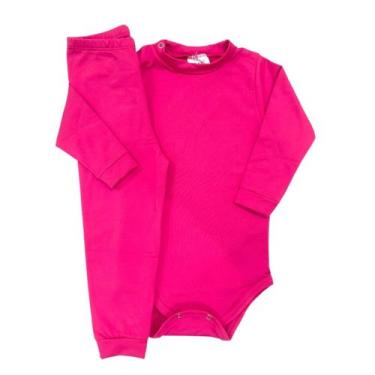 Imagem de Conjunto Térmico Comfort Segunda Pele Peluciado Inverno Bebê - Fofotin