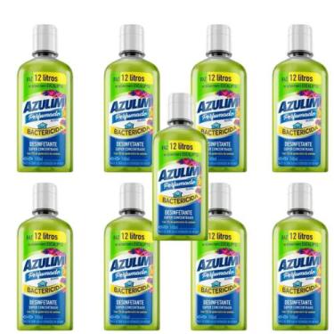 Imagem de Desinfetante Bactericida Eucalipto 140ml 9 unidades - Azulim