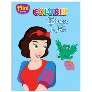 Imagem de Livro - Mini - Colorir: Branca de Neve