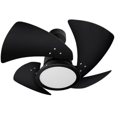 Imagem de Ventilador de Teto Tornado Led 3000K Preto com 4 Pás de 110 Volts - 61-4132 - VENTI DELTA