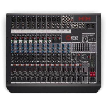 Imagem de Mesa de Som Queensberry Q16FX 16 Canais com Equalizador de 3 Bandas Preto QueensBerry