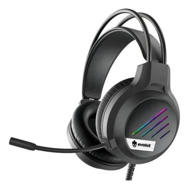 Imagem de Headset Gamer Evolut Eg306, Led Rainbow, Multi Plataforma Co - Congrat
