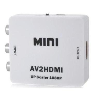Imagem de Adaptador Conversor de Rca Video Composto Av para Hdmi - Av2hdmi - EXB