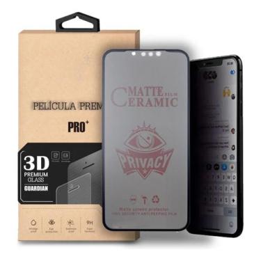 Imagem de Película Cerâmica Privacidade Espião Fosca Para Samsung Todos os Model