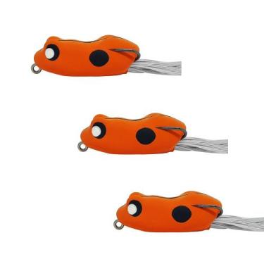Imagem de Kit 03 Iscas Frog Matadeira Monster Z60 Sapinho P/ Traíra 22