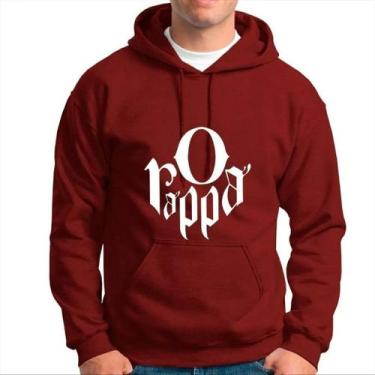 Imagem de Blusa Frio Casaco Banda O Rappa Marcelo Falcão Moletom - Marinho Store