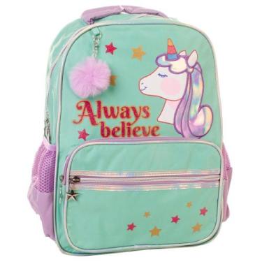 Imagem de Mochila Unicórnio Always Believe 16" - YINS BRASIL