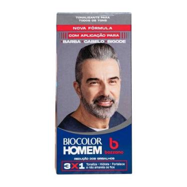 Imagem de Tintura Bozzano Biocolor Homem Redução dos Grisalhos