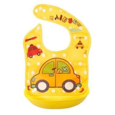 Imagem de Babador de Silicone Avental Impermeável Bebe Cata migalhas - WellKids,