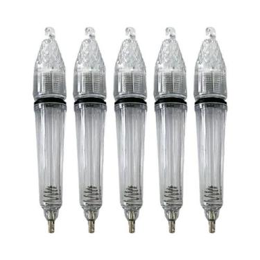 Imagem de Lanterna De Pesca LED Piscante 5pcs ShareShark Alimentada Por Bateria 