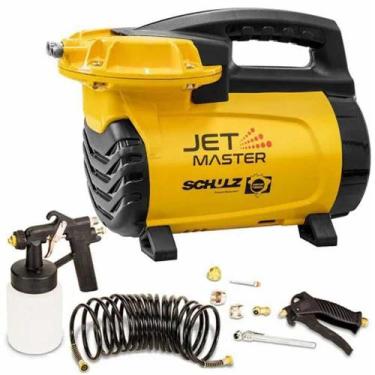 Imagem de Compressor de Ar Direto Schulz Jet Master 2,3 Pés 1/3HP Monofásico com