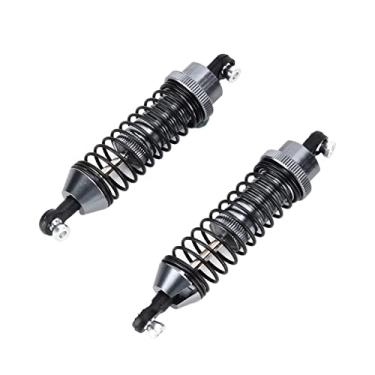 Imagem de Amortecedor de 92 mm, mola de alta elasticidade 1/10 Amortecedor de boa flexibilidade para caminhões Redcat para carros 1/10 RC(Titânio)