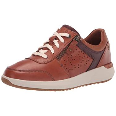 Imagem de Cobb Hill Tênis de caminhada feminino Skylar com cadarço, Bronzeado, 6