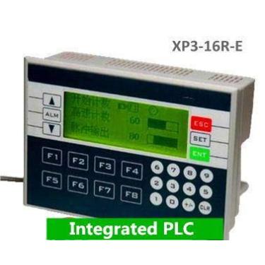 Imagem de Gowe integrado PLC XP3-16R-E 8 pontos de entrada digital 8 pontos de saída digital mistura de controle lógico e analógico I/O e HMI em um dispositivo