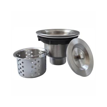 Imagem de Válvula para Pia Cozinha Flvx Hidro Inox 4.1/2``