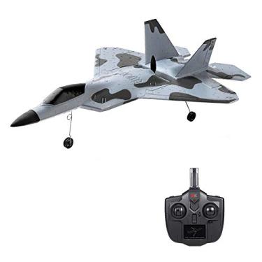 Imagem de GoolRC WLtoys XKS A180 RC Airplane, 2.4Ghz 2 Channel Remote Control Plane with 6 Axis Gyro System, Adjustable Rudder, Brushless Motor and 1 Batteries, Easy to Fly RTF Foam RC Aircraft for Adults